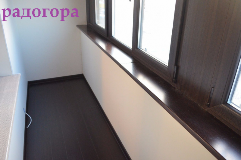 Материалы для отделки лоджии и балкона