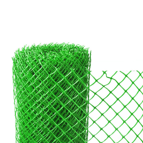 Сетка заборная в рулоне ПВХ ячейка 55х55мм, 1,5х10м  зелёный