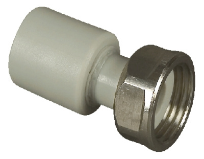 Муфта ПП с накидной гайкой 25х3/4 FV-Plast (Чехия)
