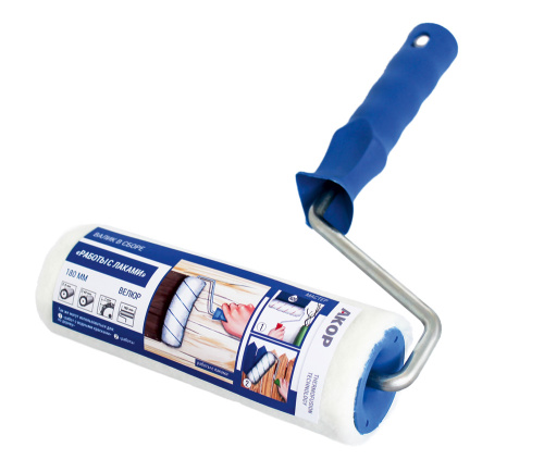 Валик полиакрил АКОР для работы с лаками 180мм