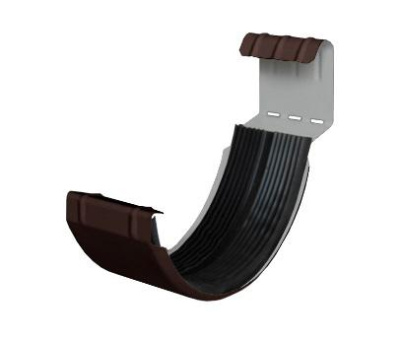 Соединитель желоба D125 (ПЛД-RAL8017 Шоколад-0,6)