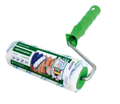 Валик полиакрил АКОР для работы по дереву 180мм